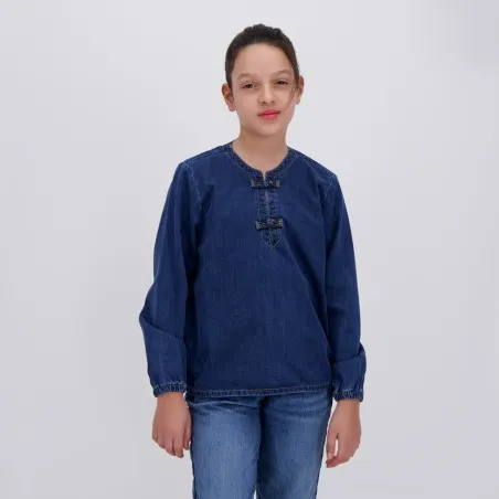 Blouse fille en jeans - KONTAKT