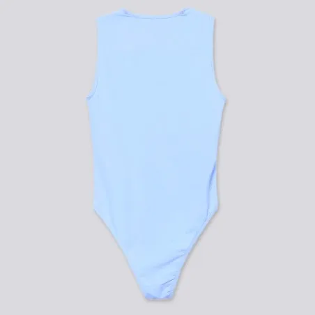 Body femme col carré sans manches avec broderie - KONTAKT