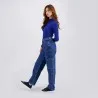 Body femme col cheminé en maille fine - KONTAKT