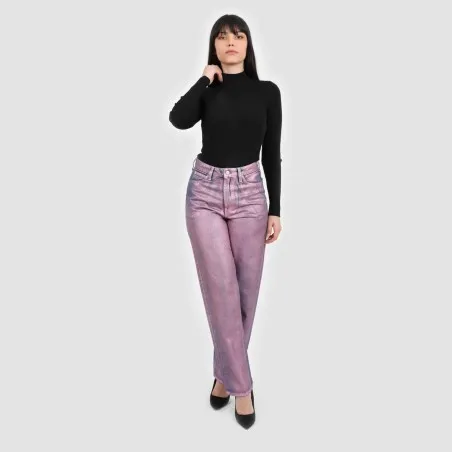 Body femme col cheminé en maille fine - KONTAKT