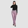 Body femme col cheminé en maille fine - KONTAKT