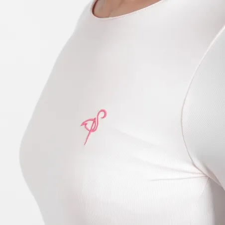 Body femme manches longues avec broderie - KONTAKT