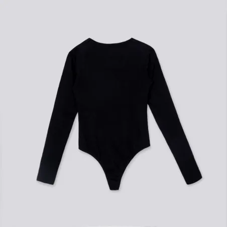 Body fille manches longues avec broderie - KONTAKT
