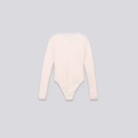 Body fille manches longues avec broderie - KONTAKT
