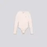 Body fille manches longues avec broderie - KONTAKT
