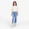 Bombers crop fille avec détails élastique - KONTAKT