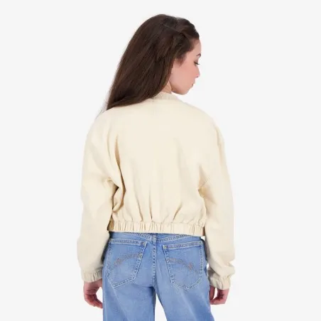 Bombers crop fille avec détails élastique - KONTAKT