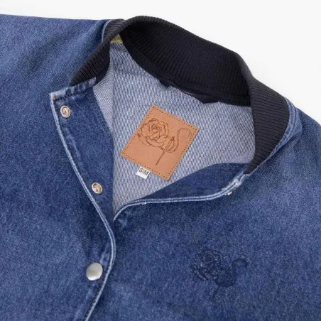 Bombers femme en jeans- BODOUR - KONTAKT