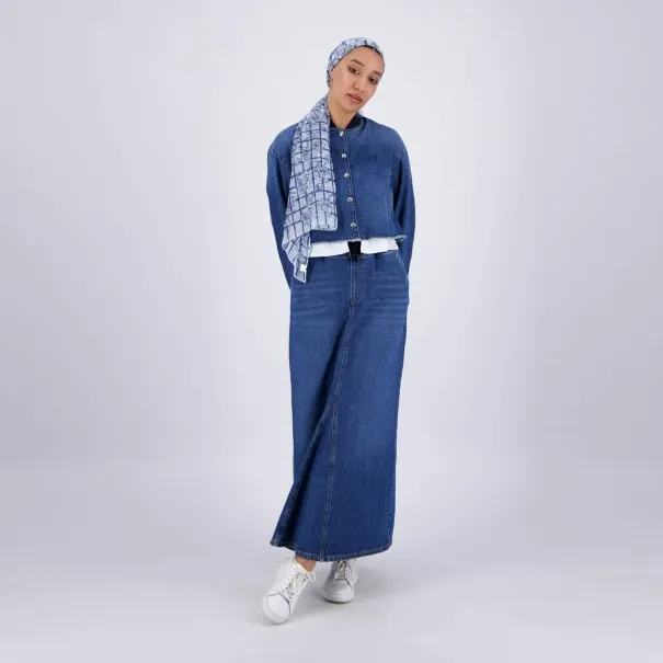 Bombers femme en jeans- BODOUR - KONTAKT