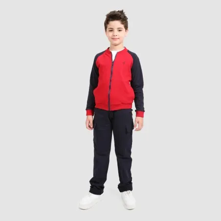 Bombers garçon manches raglan avec broderie - KONTAKT