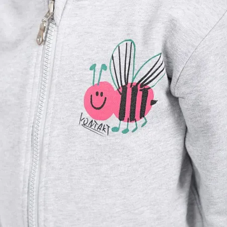 Bombers zippé bébé ABEILLE - KONTAKT