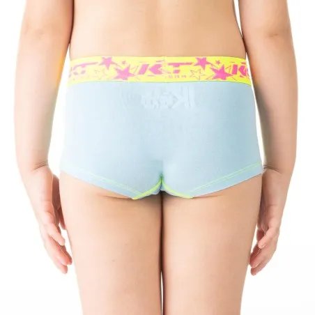 Boxer fille en coton stretch - KONTAKT