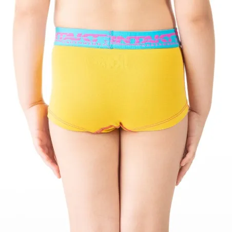 Boxer fille en coton stretch - KONTAKT