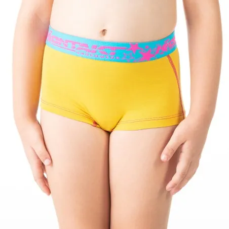 Boxer fille en coton stretch - KONTAKT