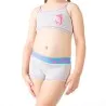 Boxer fille en coton stretch - KONTAKT