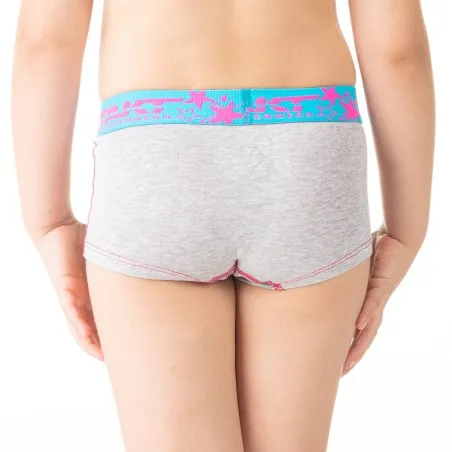Boxer fille en coton stretch - KONTAKT
