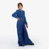 Blouse fille boutonnée avec volant - KONTAKT