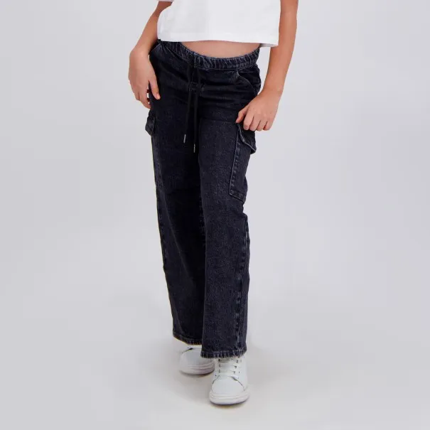Cargo fille en jeans - KONTAKT