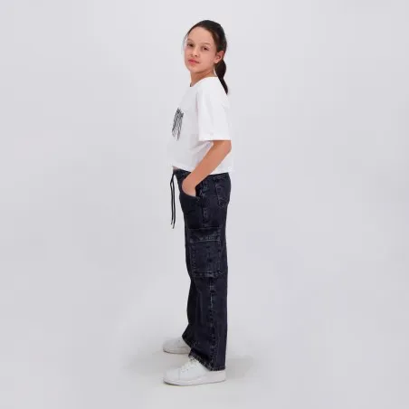 Cargo fille en jeans - KONTAKT