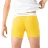 Boxer garçon avec surpiqures contrastées en coton stretch - KONTAKT