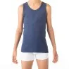 Boxer garçon avec surpiqures contrastées en coton stretch - KONTAKT