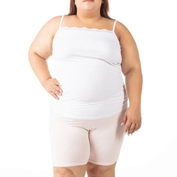 Boxer taille haute grandes tailles en microfibre extensible - KONTAKT