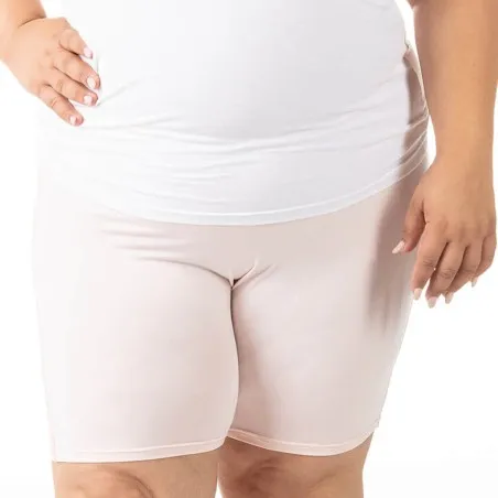 Boxer taille haute grandes tailles en microfibre extensible - KONTAKT