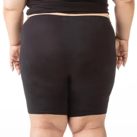 Boxer taille haute grandes tailles en microfibre extensible - KONTAKT