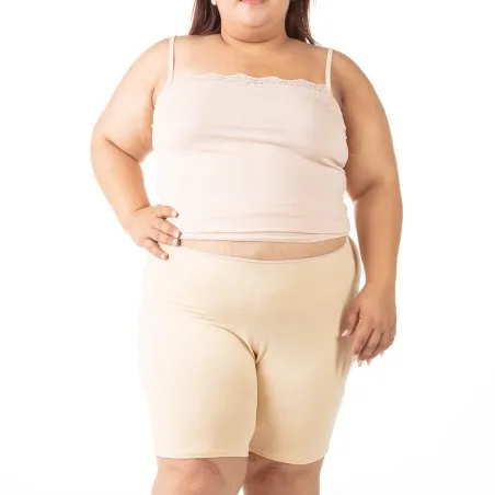 Boxer taille haute grandes tailles en microfibre extensible - KONTAKT
