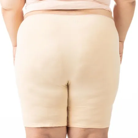 Boxer taille haute grandes tailles en microfibre extensible - KONTAKT