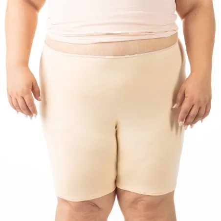 Boxer taille haute grandes tailles en microfibre extensible - KONTAKT
