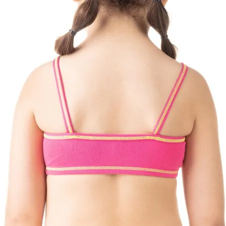 Brassière fille papillon en coton stretch - KONTAKT