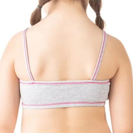 Brassière fille sirène en coton stretch - KONTAKT