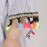 Cache maillot bébé avec cordon de serrage et pompons - KONTAKT