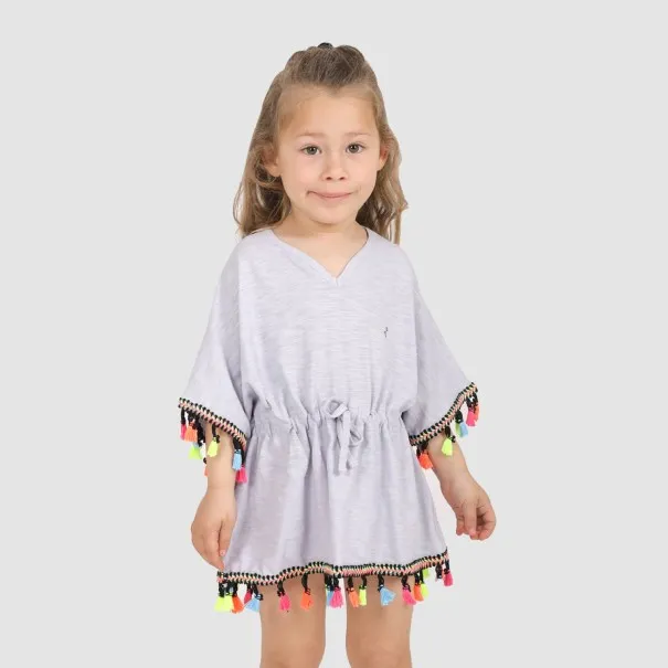 Cache maillot bébé avec cordon de serrage et pompons - KONTAKT