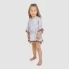 Cache maillot bébé avec cordon de serrage et pompons - KONTAKT