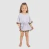Cache maillot bébé avec cordon de serrage et pompons - KONTAKT