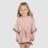 Cache maillot bébé avec cordon de serrage et pompons - KONTAKT