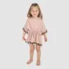 Cache maillot bébé avec cordon de serrage et pompons - KONTAKT