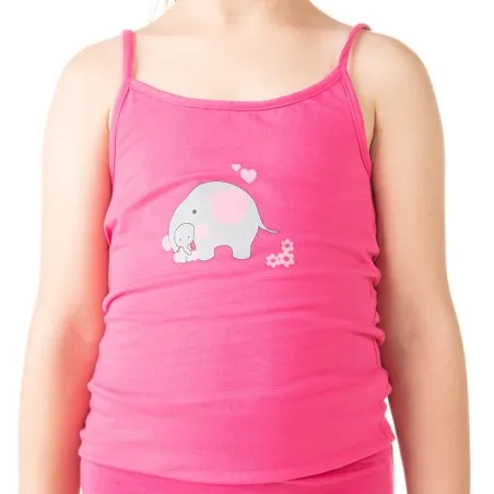 Caraco fille éléphant en coton stretch - KONTAKT
