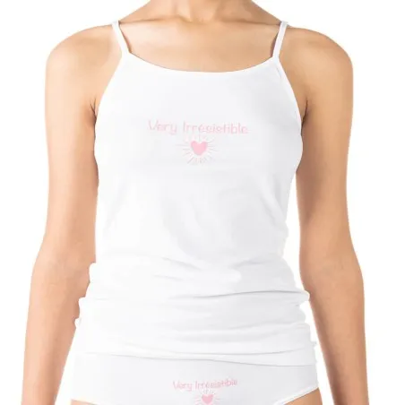 Caraco fille VERY IRRESISTIBLE en coton stretch - KONTAKT