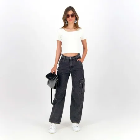 Cargo jeans femme - KAMILA - KONTAKT