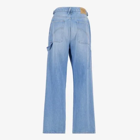 Carpenter baggy unisexe en jeans - KARIM 2.0 - KONTAKT