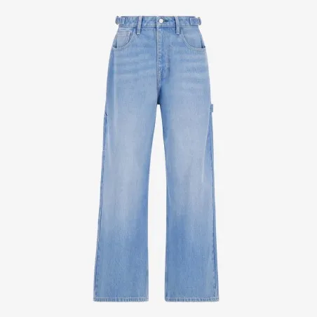 Carpenter baggy unisexe en jeans - KARIM 2.0 - KONTAKT