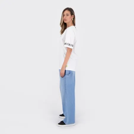 Carpenter baggy unisexe en jeans - KARIM 2.0 - KONTAKT