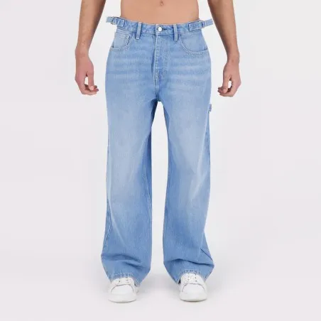 Carpenter baggy unisexe en jeans - KARIM 2.0 - KONTAKT