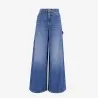 Carpenter wide leg femme en jeans - KARIMA 3.0 - KONTAKT