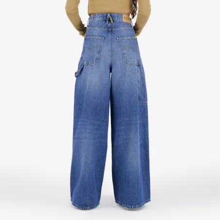 Carpenter wide leg femme en jeans - KARIMA 3.0 - KONTAKT