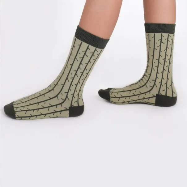 Chaussette unisexe junior imprimé CACTUS - KONTAKT
