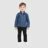 Chemise bébé avec poche poitrine en jeans - KONTAKT